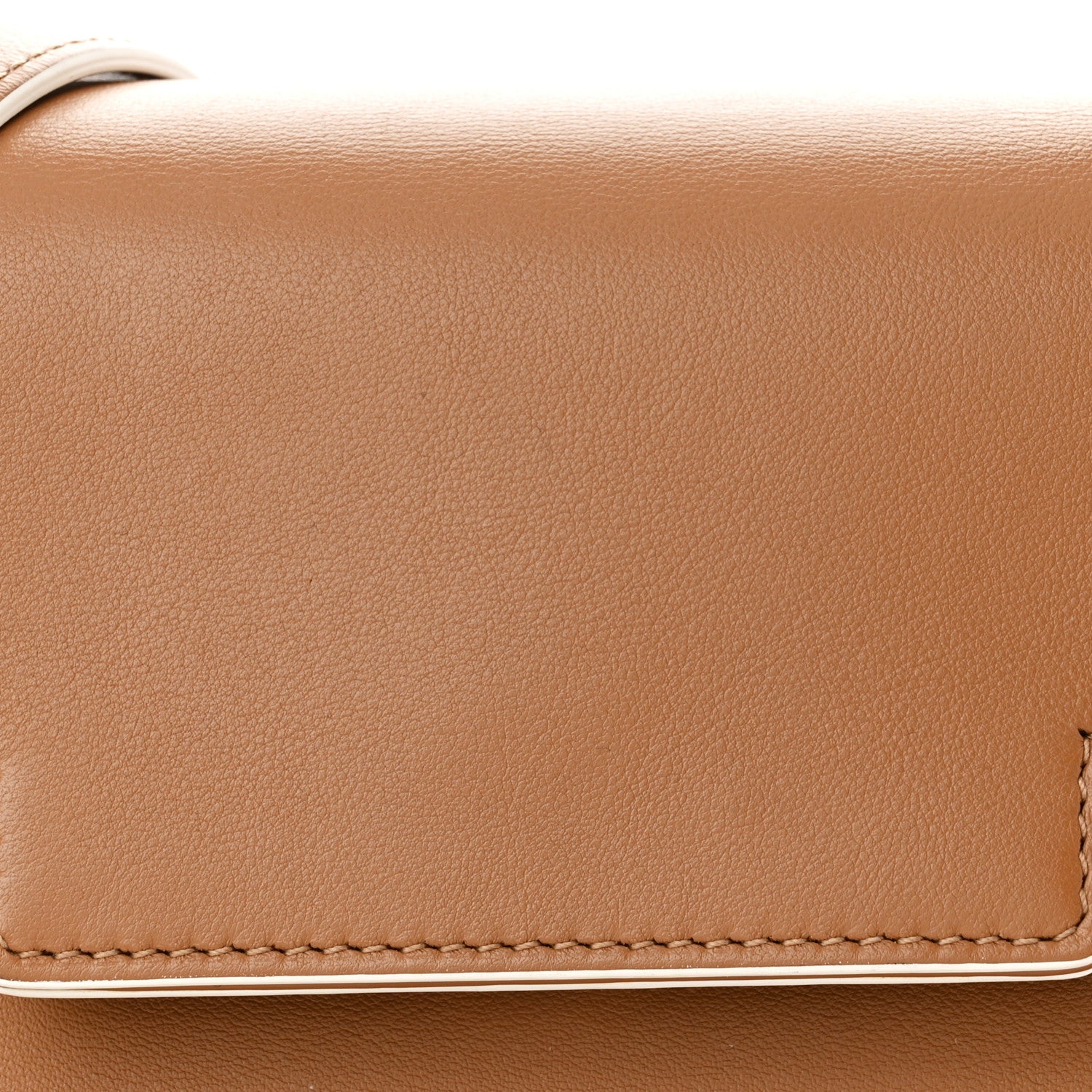 Delvaux Calfskin MM Tempete Satchel Camel 9 of 12