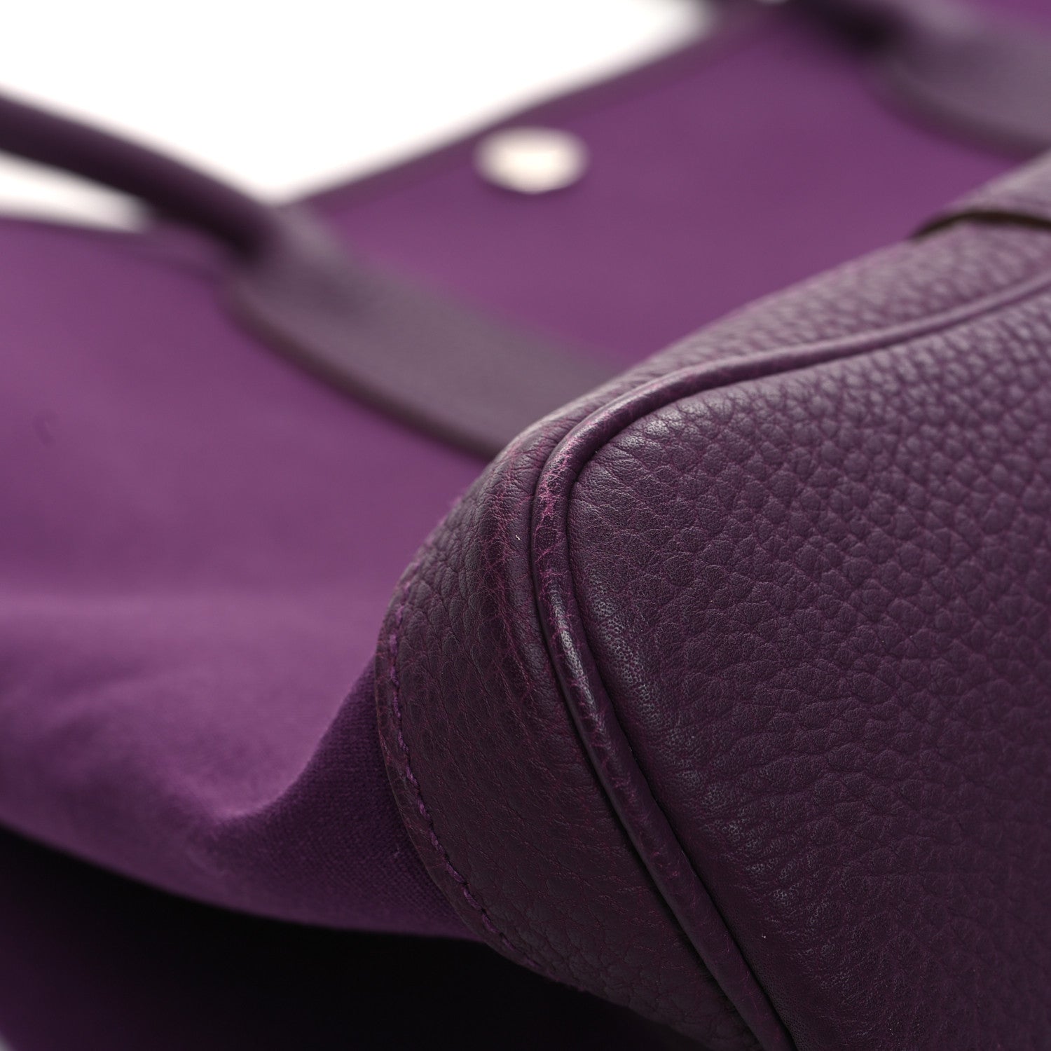 Hermes Toile Negonda Garden Party Tote 36 MM Cassis 10 of 11