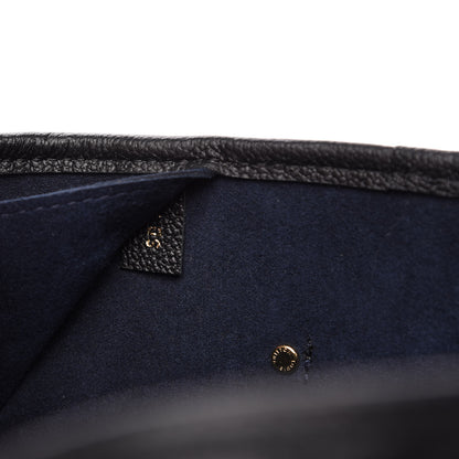 Louis Vuitton Empreinte Monogram Giant Neverfull MM Black 9 of 10