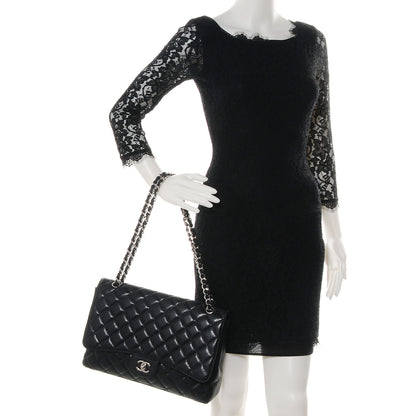 Chanel Caviar Maxi Single Flap Black 2 of 9