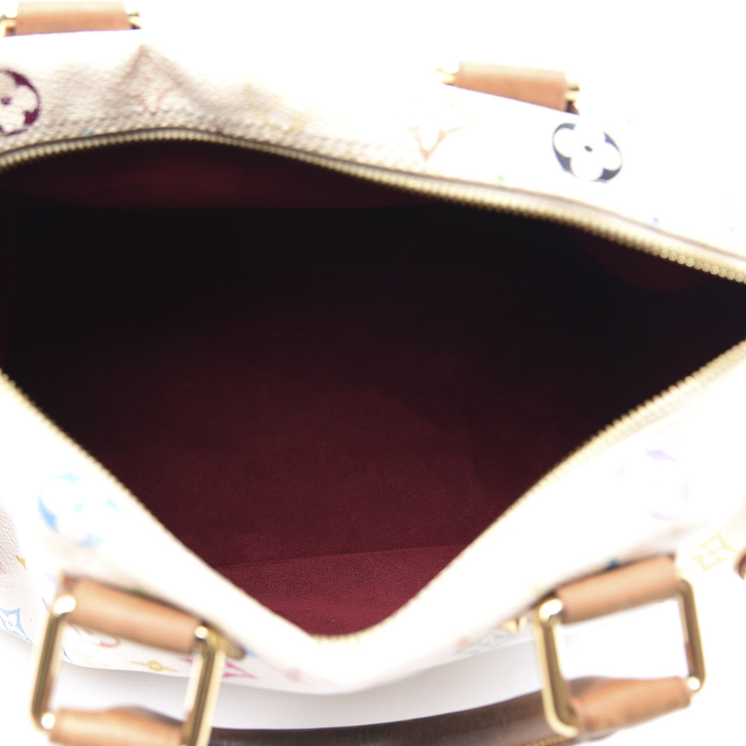 Louis Vuitton Monogram Multicolor Speedy 30 White 4 of 12