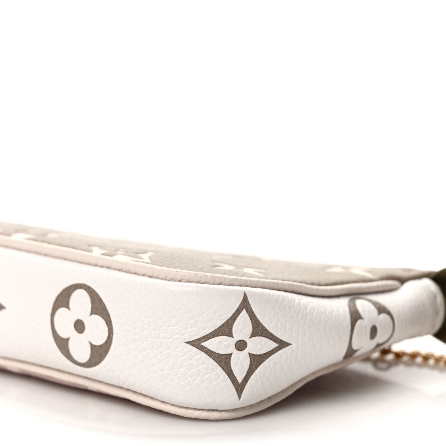 Empreinte Spring in the City Mini Pochette Accessories Kaki Beige Cream