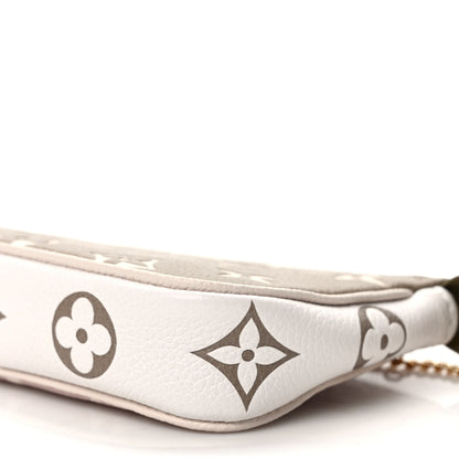 Louis Vuitton Empreinte Spring in the City Mini Pochette Accessories Kaki Beige Cream 10 of 10