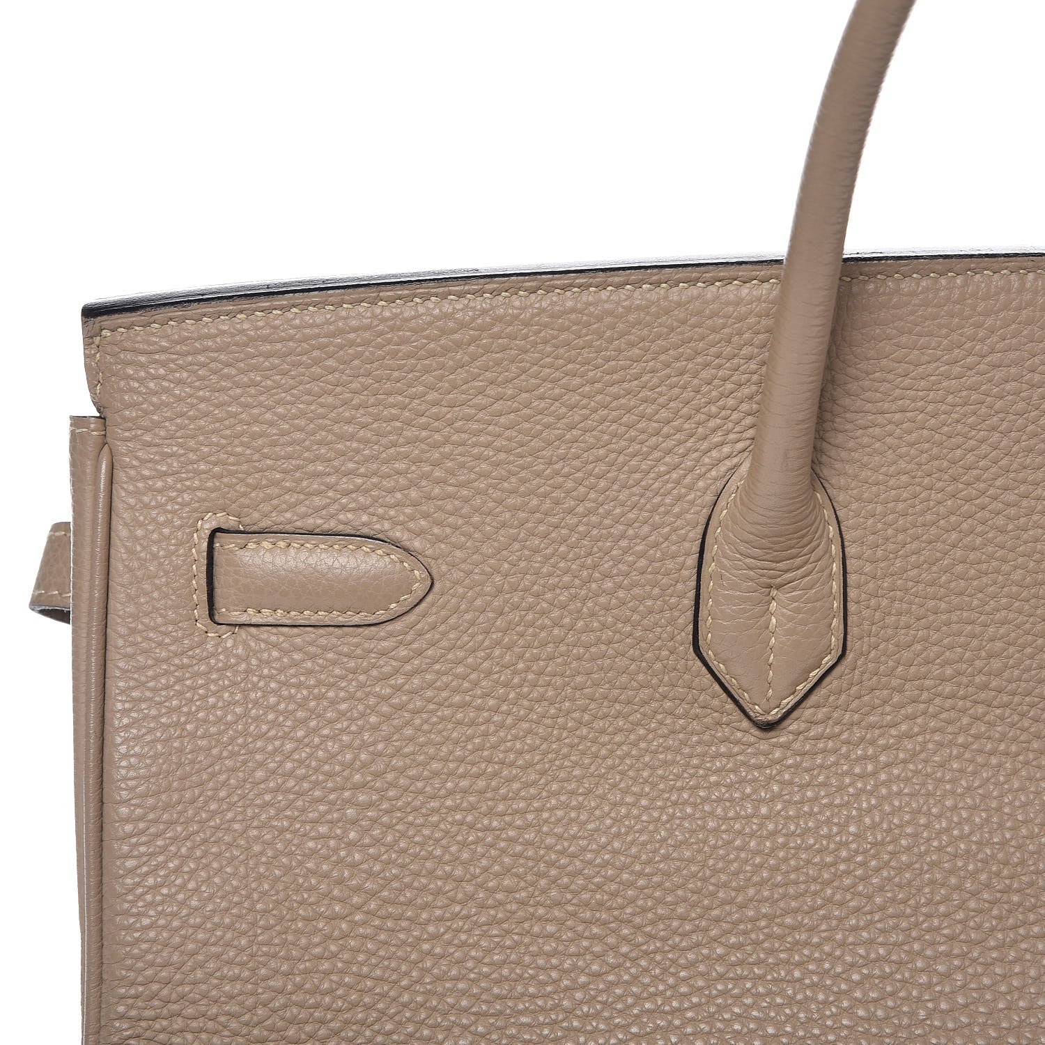 Hermes Taurillon Clemence Birkin 40 Gris Tourterelle 21 of 33