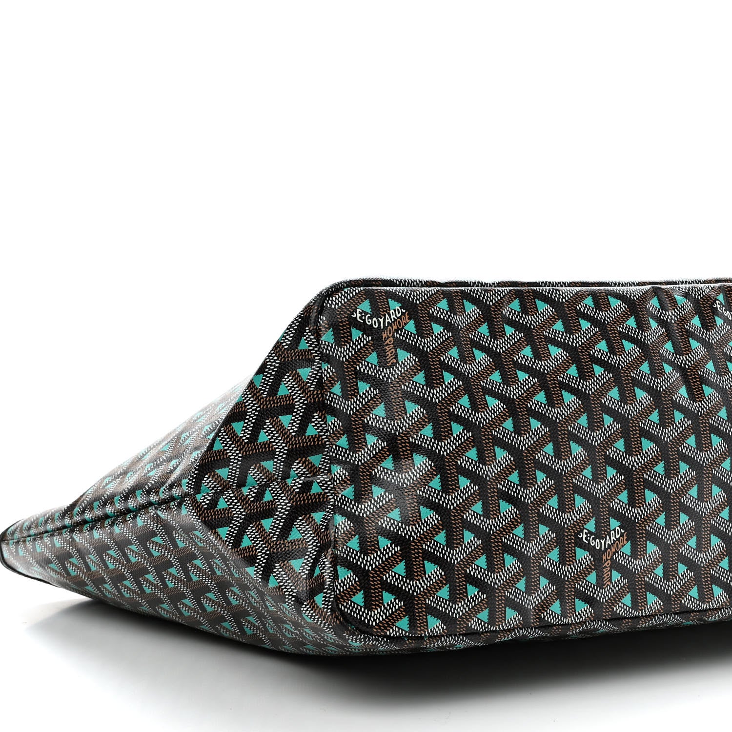 Goyard Goyardine Saint Louis Claire Voie PM Black Blue 10 of 15