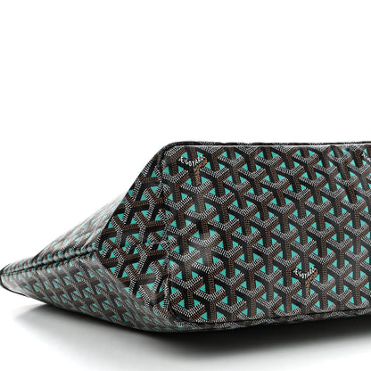 Goyard Goyardine Saint Louis Claire Voie PM Black Blue 10 of 15