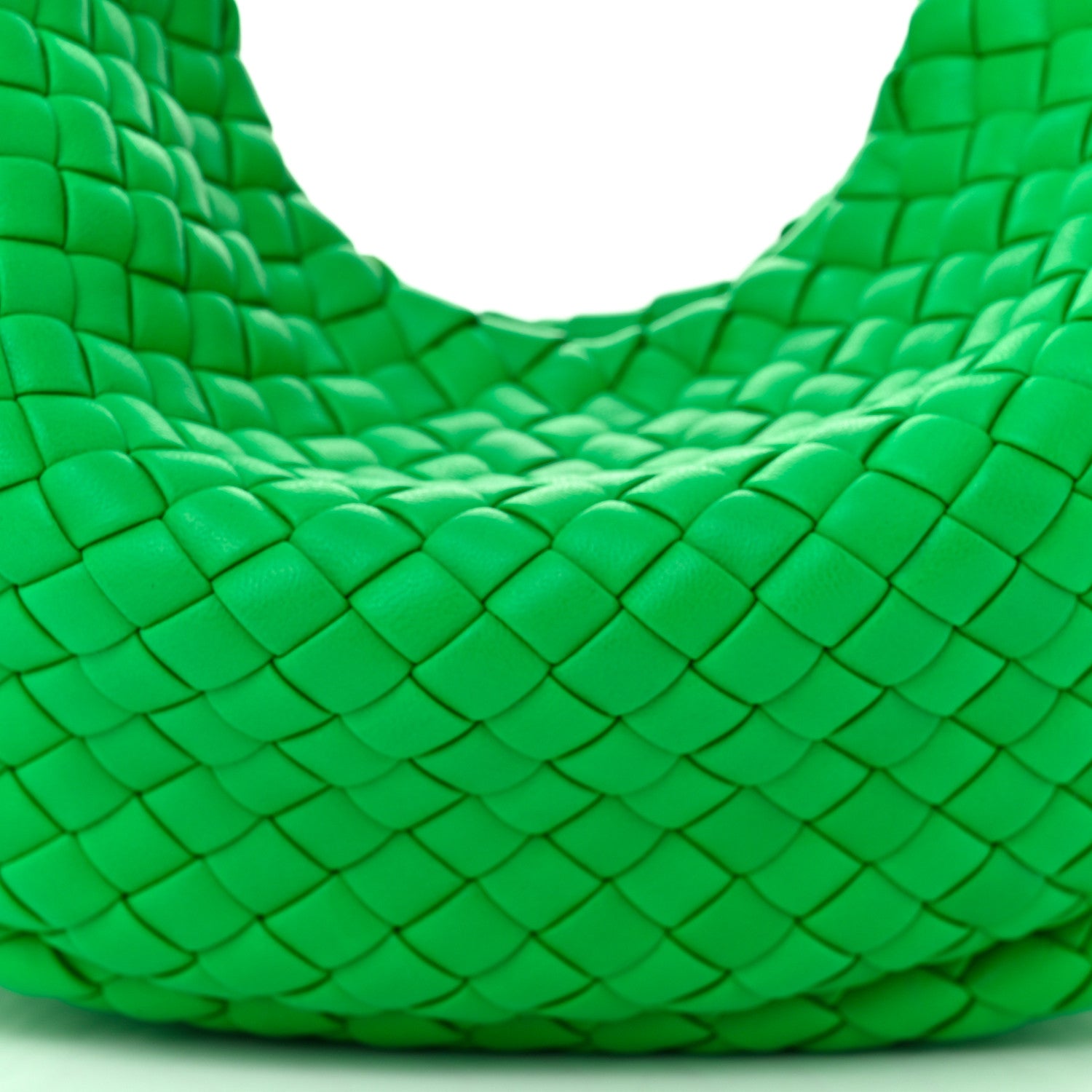 Bottega Veneta Rubber Intreccio Padded Mini Jodie Parakeet 8 of 10