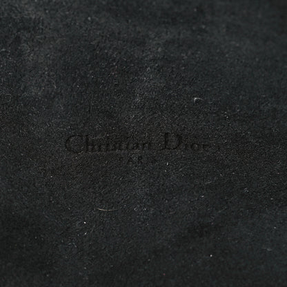 Christian Dior Grained Calfskin Caro Double Pouch Black 6 of 6