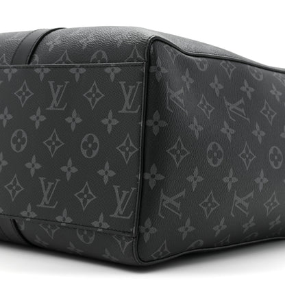Louis Vuitton Monogram Eclipse Sac Plat 24H 7 of 9