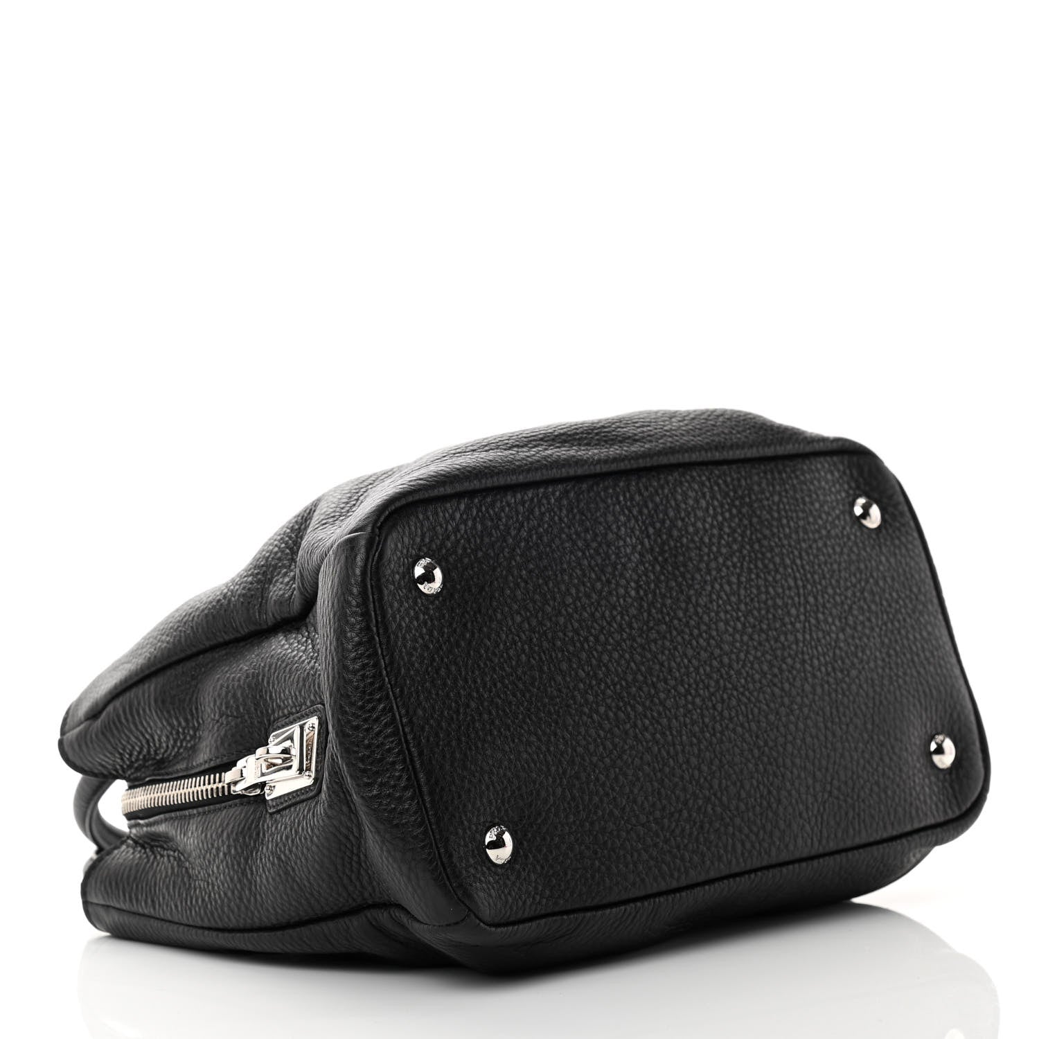Prada Vitello Daino Tote Black 4 of 14