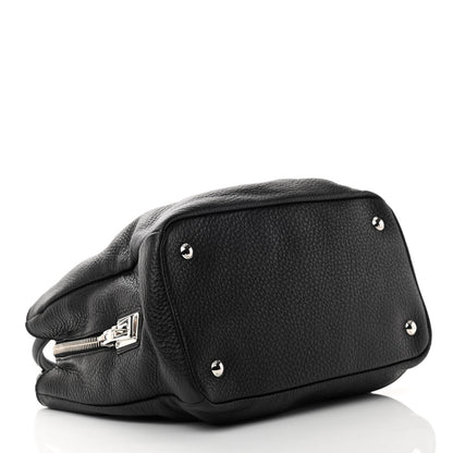 Prada Vitello Daino Tote Black 4 of 14