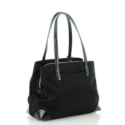 Prada Tessuto Nylon Tote Nero Black 3 of 10