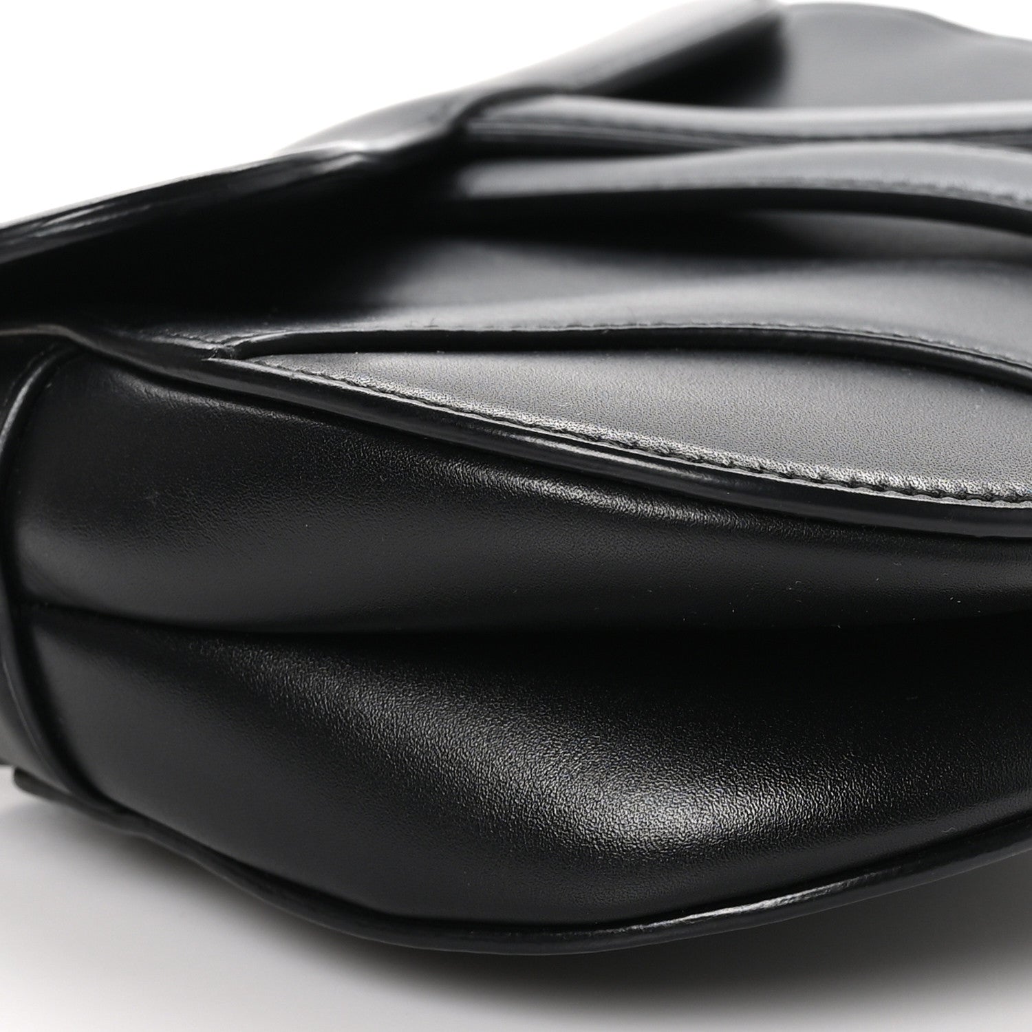 Christian Dior Calfskin Mini Saddle Bag Black 9 of 11