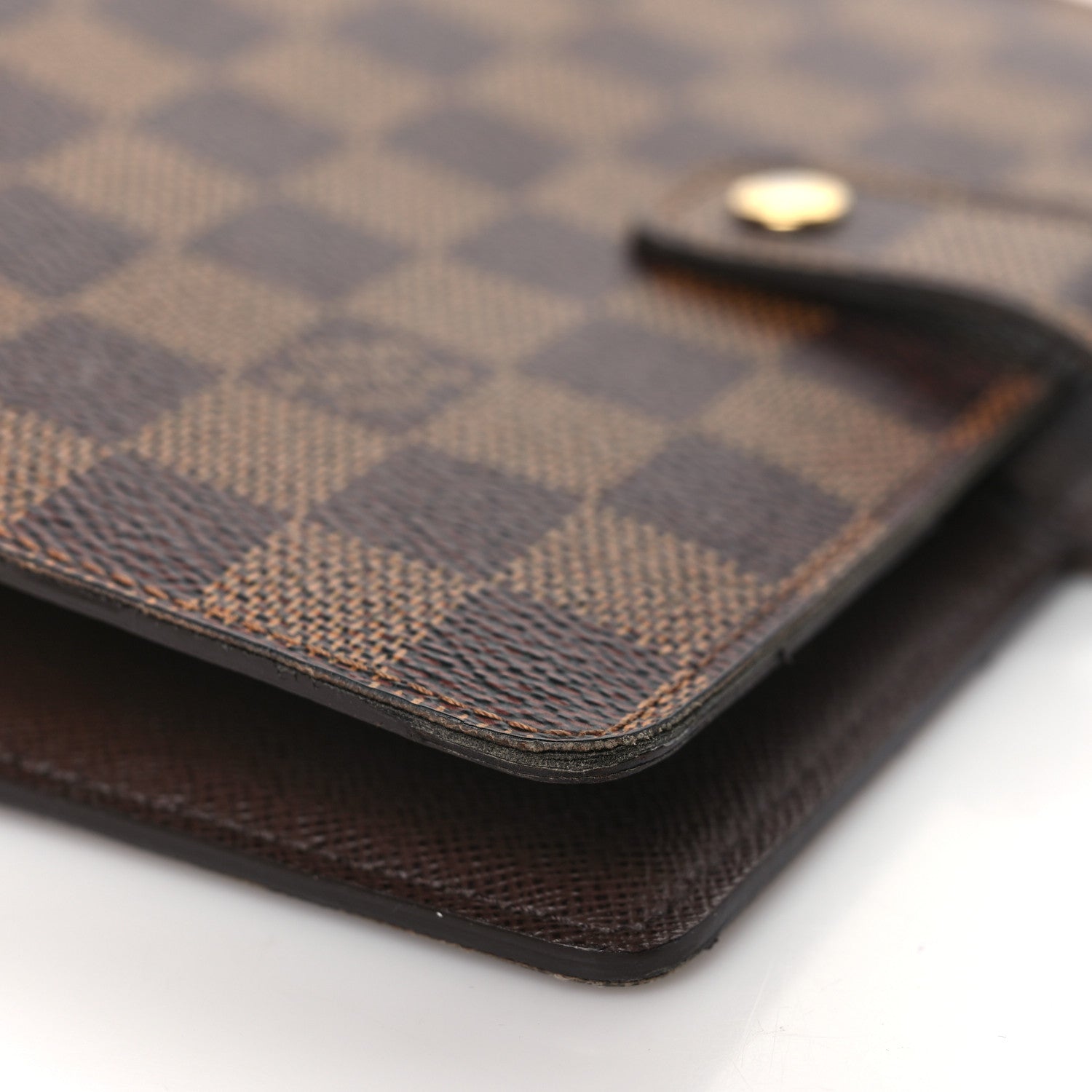 Louis Vuitton Damier Ebene Medium Ring Agenda Cover 9 of 11