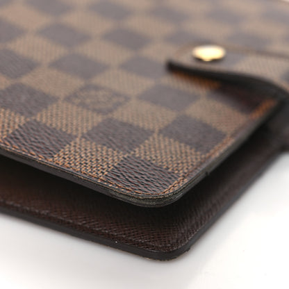 Louis Vuitton Damier Ebene Medium Ring Agenda Cover 9 of 11