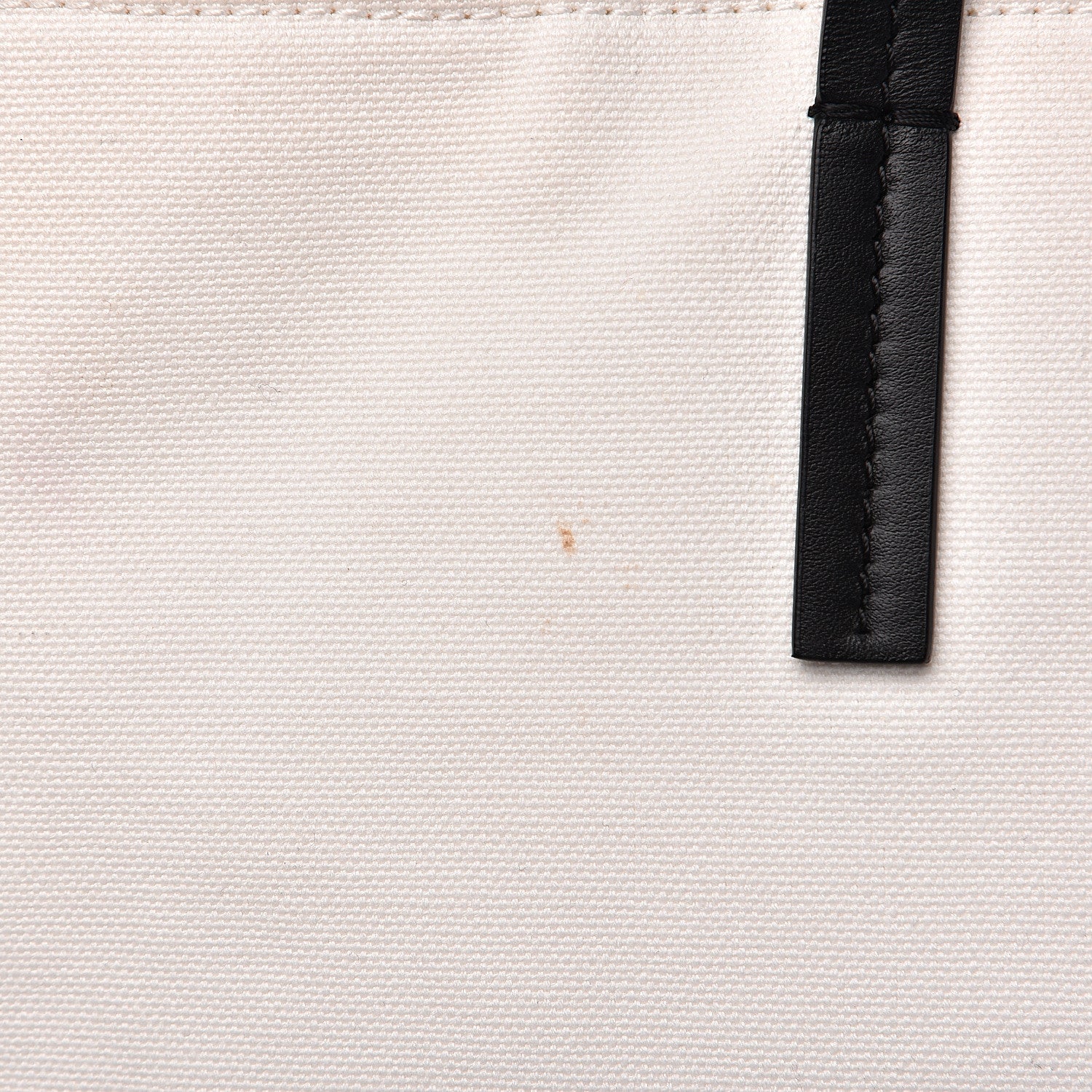 Versace Canvas Logo Tote Black White 14 of 17