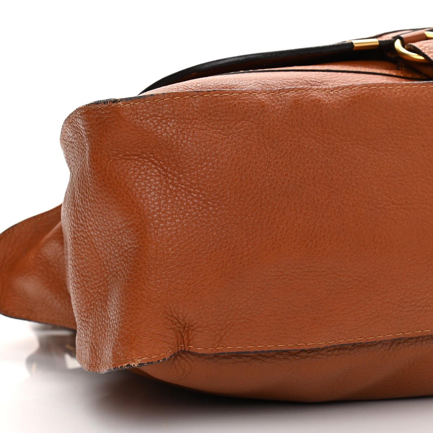 Calfskin Medium Marcie Satchel Tan