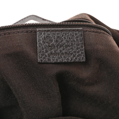 Gucci Monogram Medium Abbey Convertible Tote Dark Brown 6 of 10