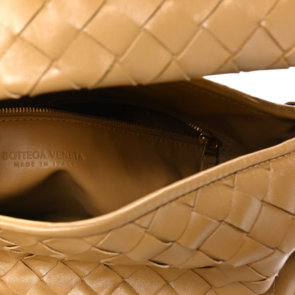 Bottega Veneta Calfskin Intrecciato Small Hop Dark Praline 5 of 8