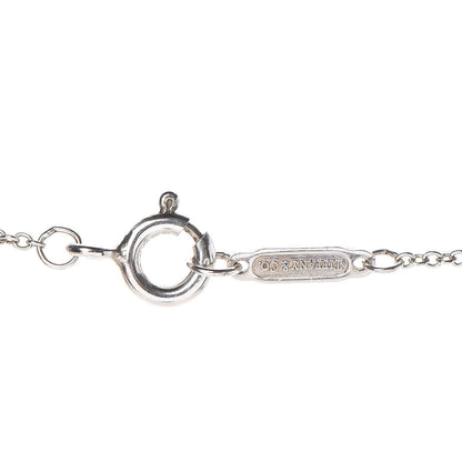 Tiffany Sterling Silver Medium Atlas Open Pendant Necklace 5 of 6