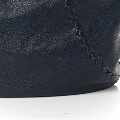 Bottega Veneta Cervo Deerskin Large Hobo China Blue 10 of 12