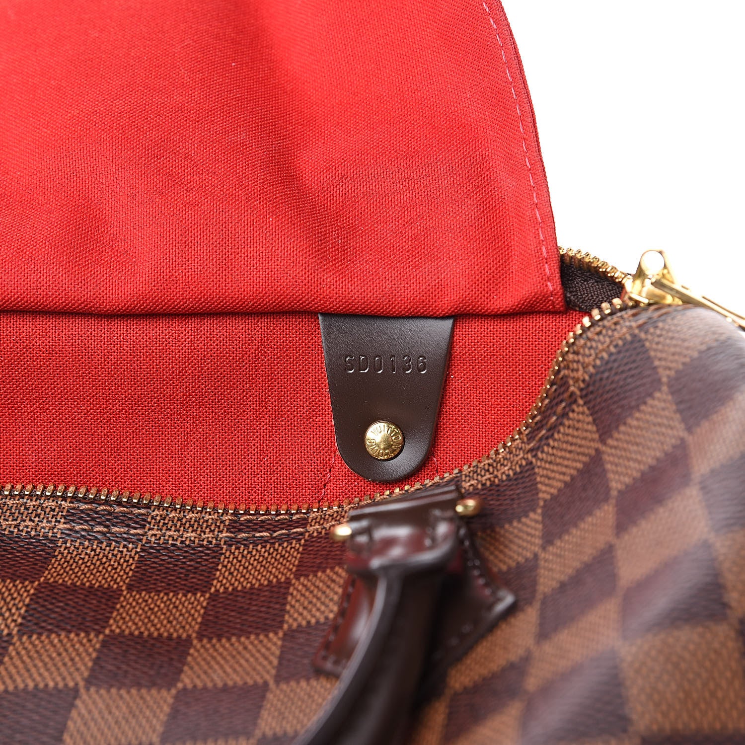 Louis Vuitton Damier Ebene Speedy Bandouliere 25 6 of 11