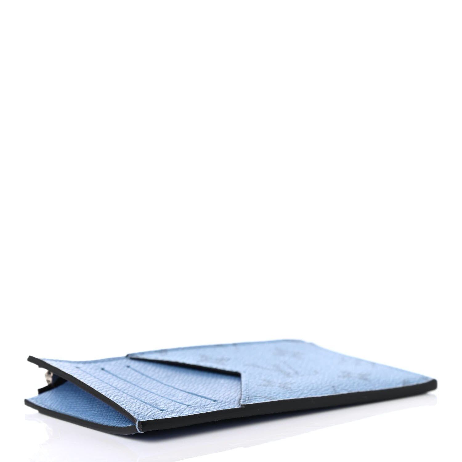 Louis Vuitton Taigarama Coin Card Holder Denim 3 of 4