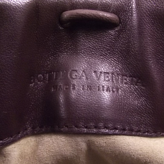 Leather Woven Handbag