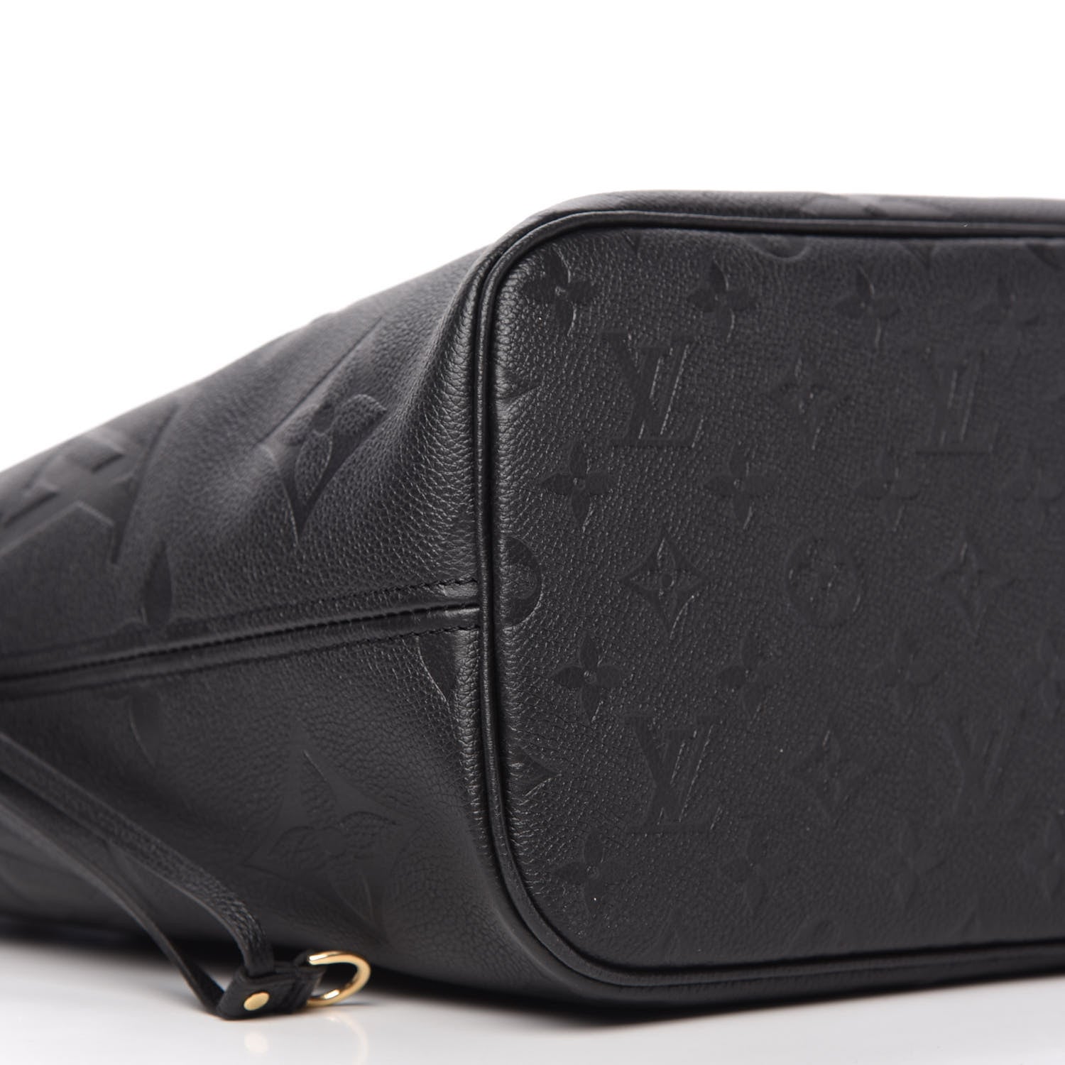 Louis Vuitton Empreinte Monogram Giant Neverfull MM Black 6 of 8