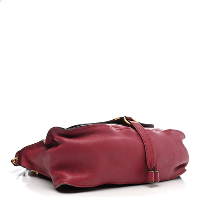 Chloe Calfskin Marcie Satchel Garnet 3 of 4