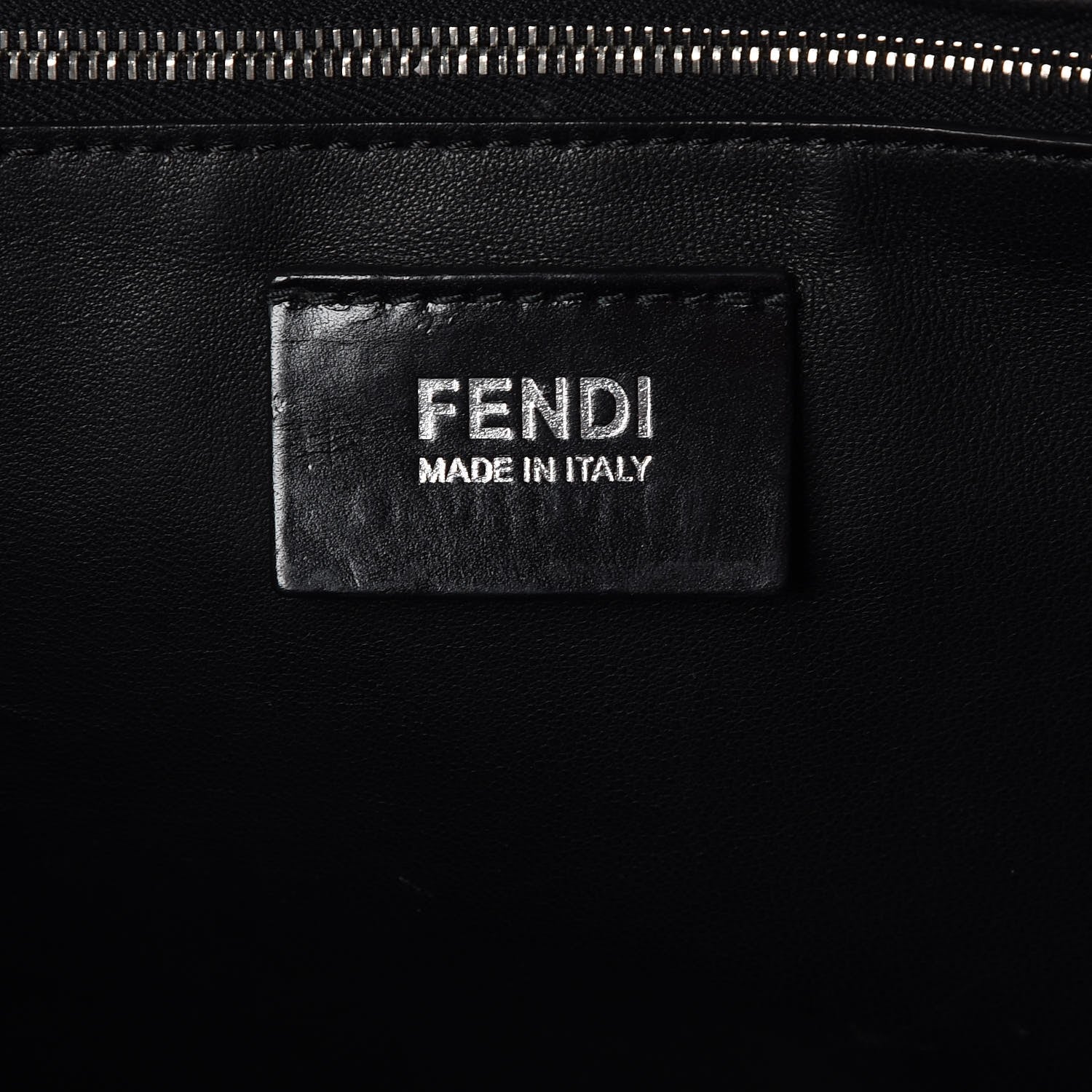 Fendi Shearling Large 2Jours Tote Light Blue Grey 6 of 7