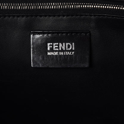 Fendi Shearling Large 2Jours Tote Light Blue Grey 6 of 7