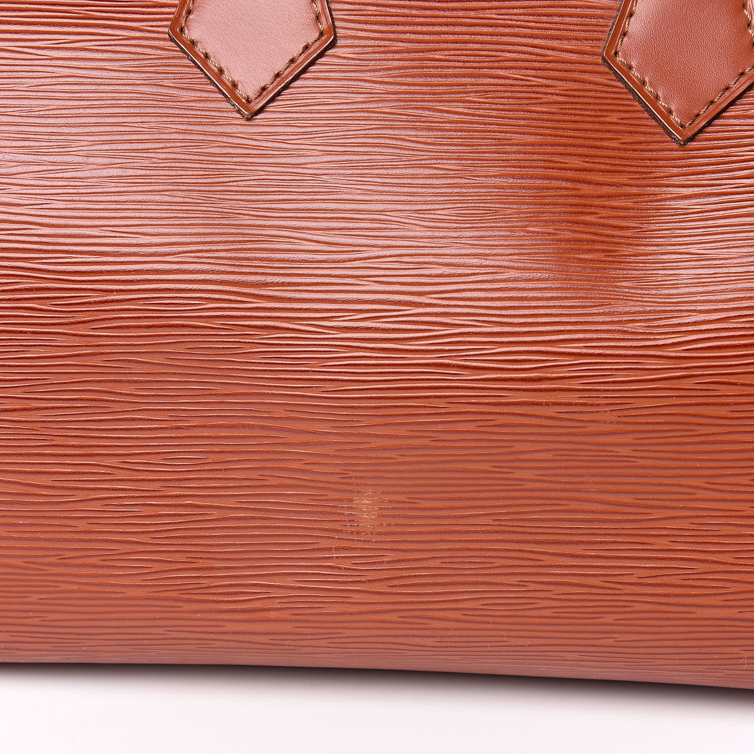 Louis Vuitton Epi Speedy 25 Kenyan Fawn 13 of 14