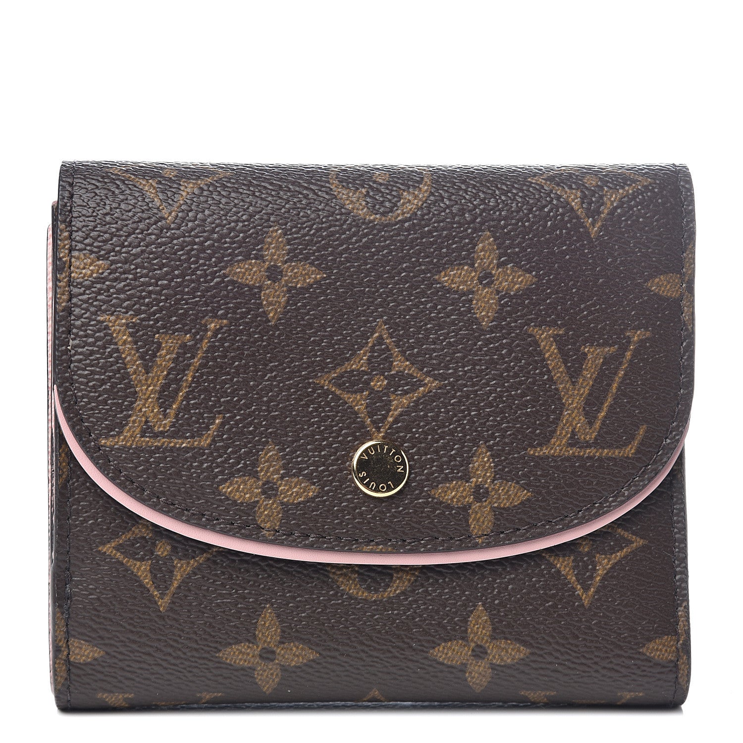 Louis Vuitton Monogram Ariane Compact Wallet Rose Ballerine 1 of 6