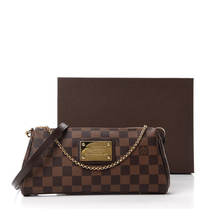 Louis Vuitton Damier Ebene Eva Clutch 11 of 11