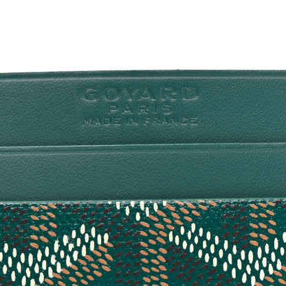 Goyard Goyardine Saint Sulpice Card Holder Green 5 of 6