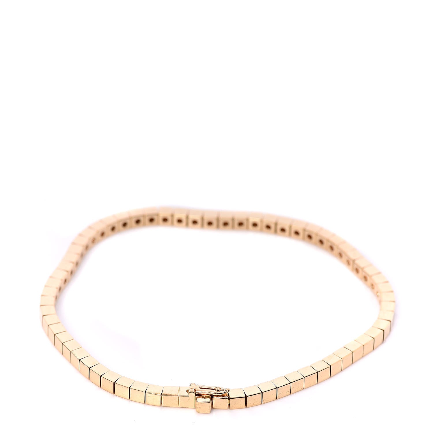 Cartier 18K Yellow Gold Lanieres Bracelet 18 3 of 4