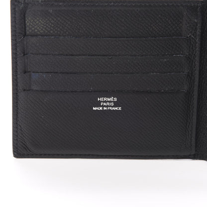 Hermes Epsom MC2 Copernic Compact Wallet Black 6 of 8