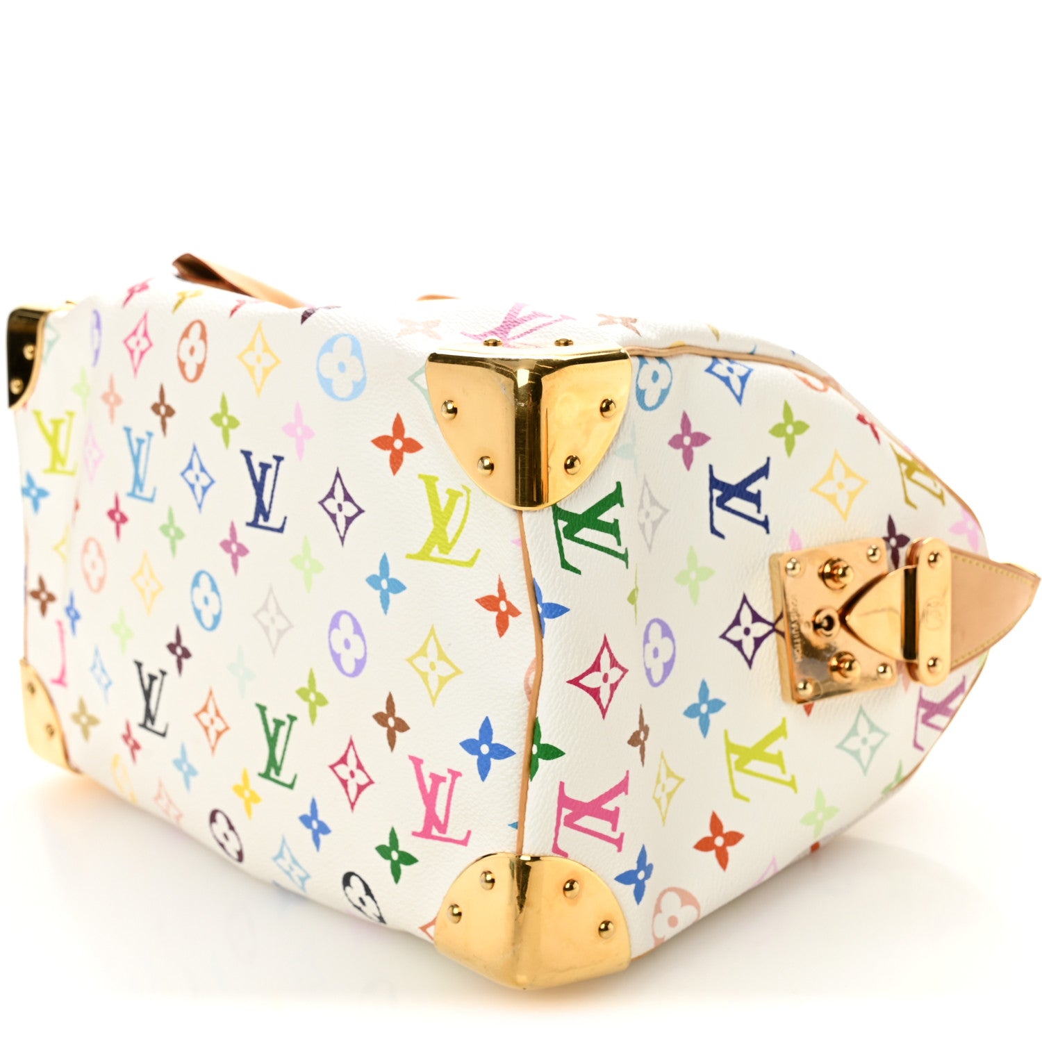 Louis Vuitton Monogram Multicolor Speedy 30 White 9 of 12