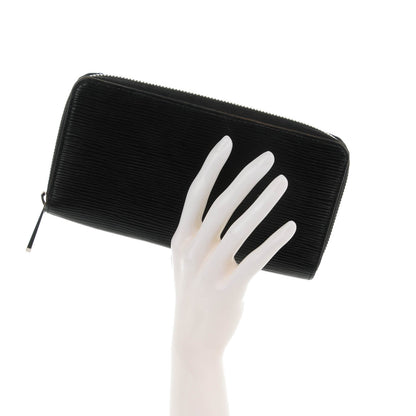 Louis Vuitton Epi Zippy Wallet Black 2 of 8