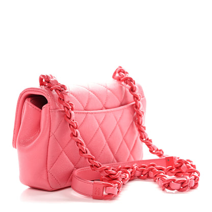 Chanel Caviar Quilted My Everything Small Flap Pink 3 of 10