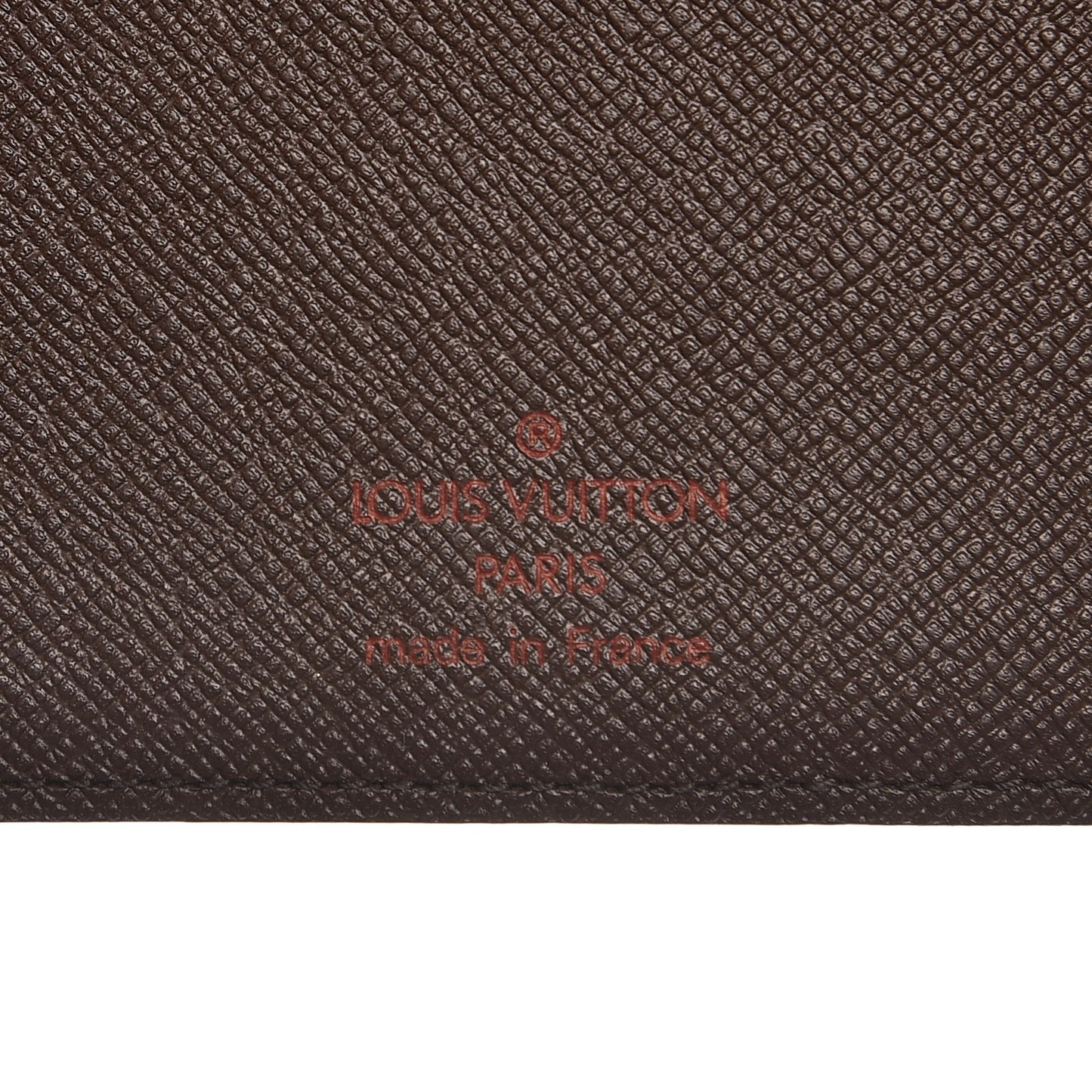 Damier Ebene Medium Ring Agenda Cover