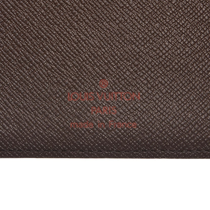 Louis Vuitton Damier Ebene Medium Ring Agenda Cover 6 of 6