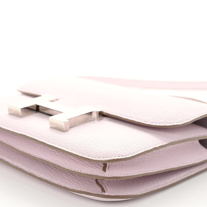 Hermes Chevre Mysore Constance 18 Mauve Pale 10 of 12
