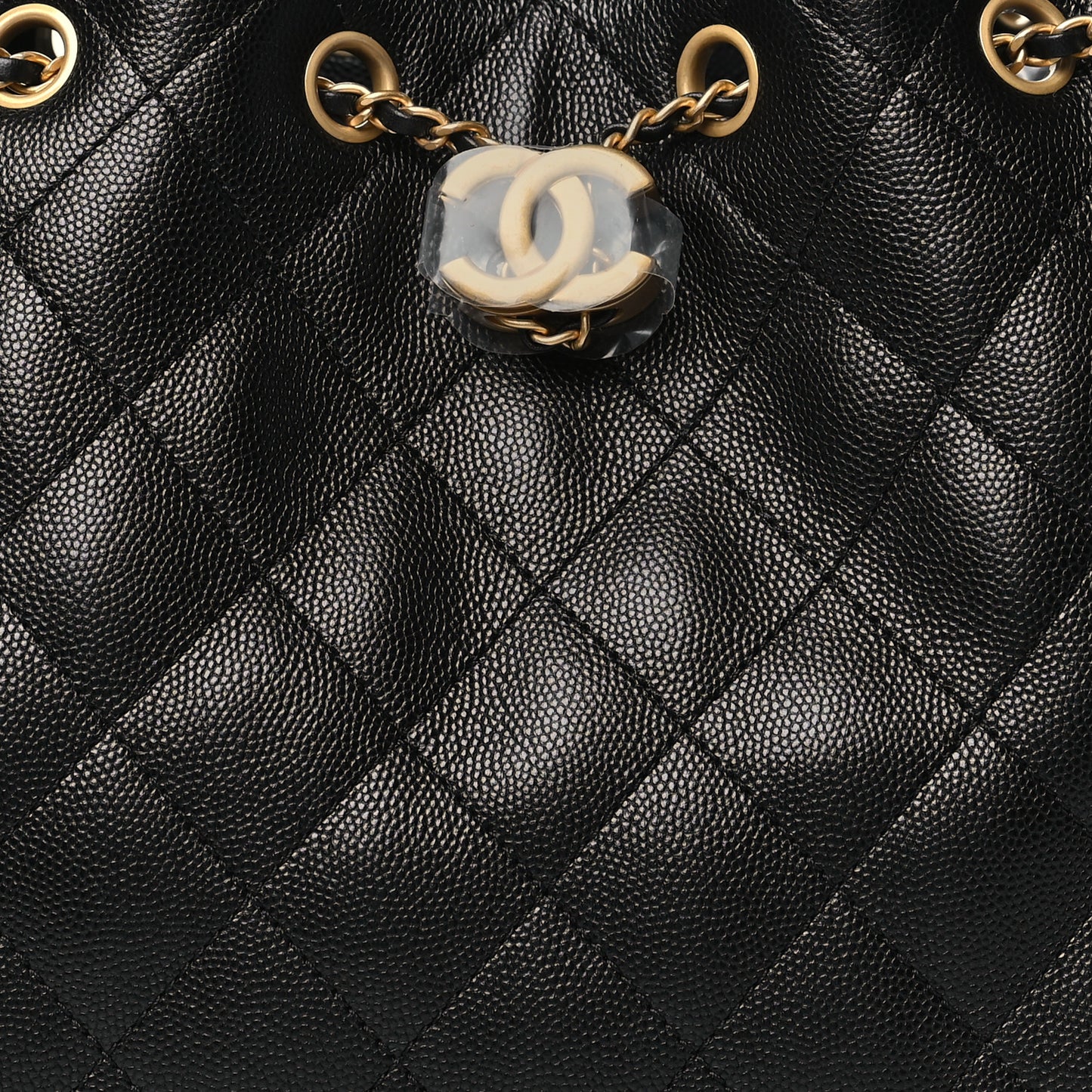 Caviar Quilted Small Chanel 25 Handbag Black