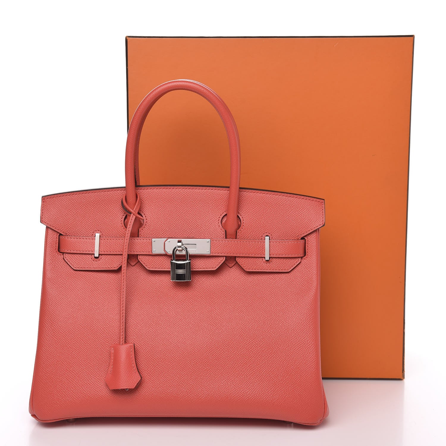 Hermes Epsom Birkin 30 Rose Jaipur 10 of 10