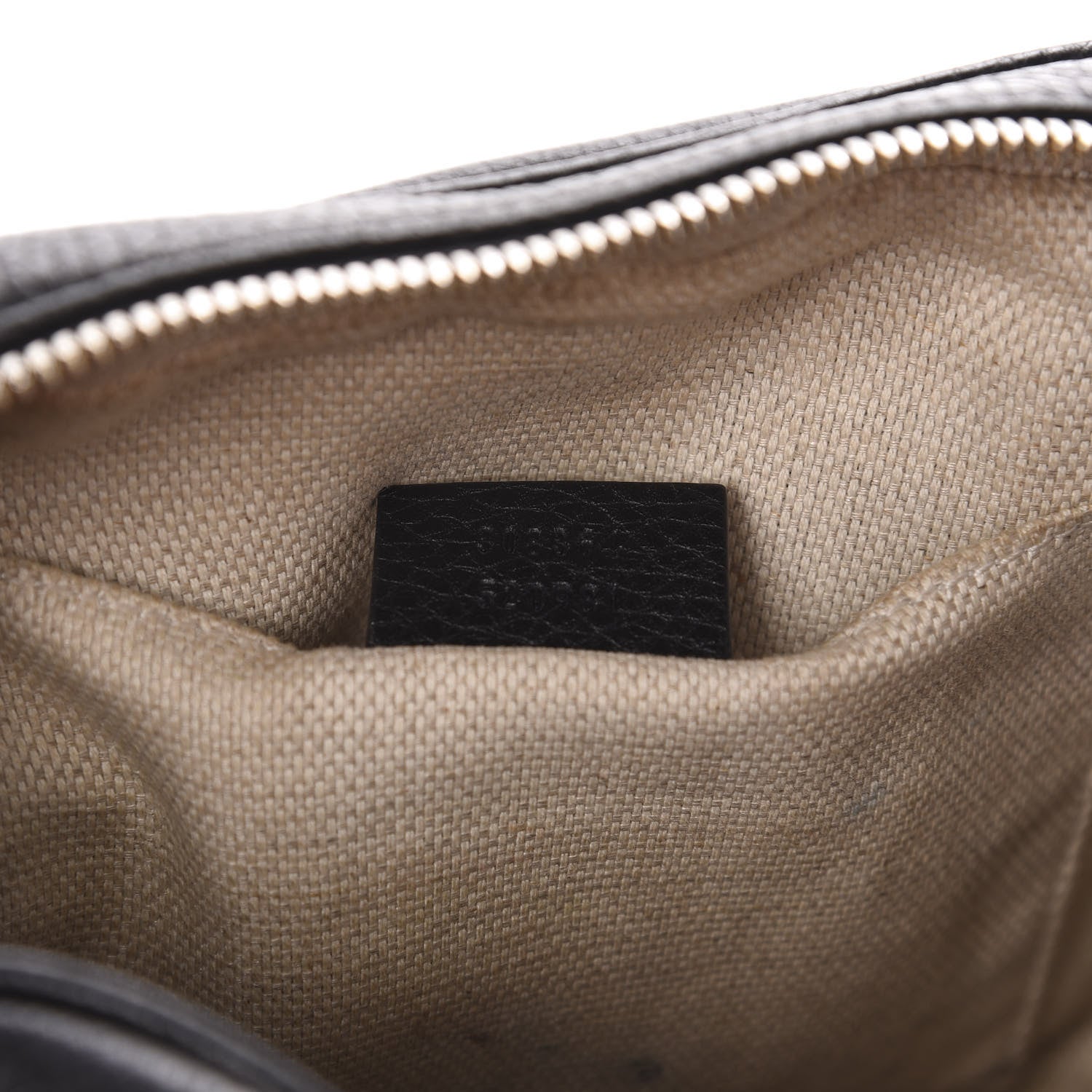 Gucci Pebbled Calfskin Small Soho Disco Bag Black 7 of 12