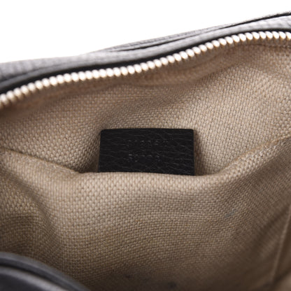 Gucci Pebbled Calfskin Small Soho Disco Bag Black 7 of 12