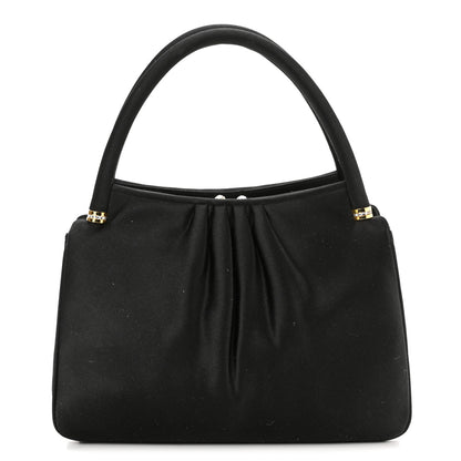Judith Leiber Swarovski Crystal Satin Evening Bag Black 4 of 10