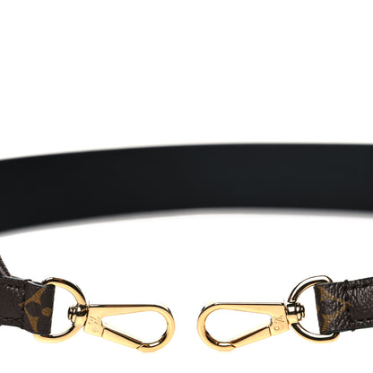 Louis Vuitton Monogram Bandouliere Shoulder Strap Black 3 of 5